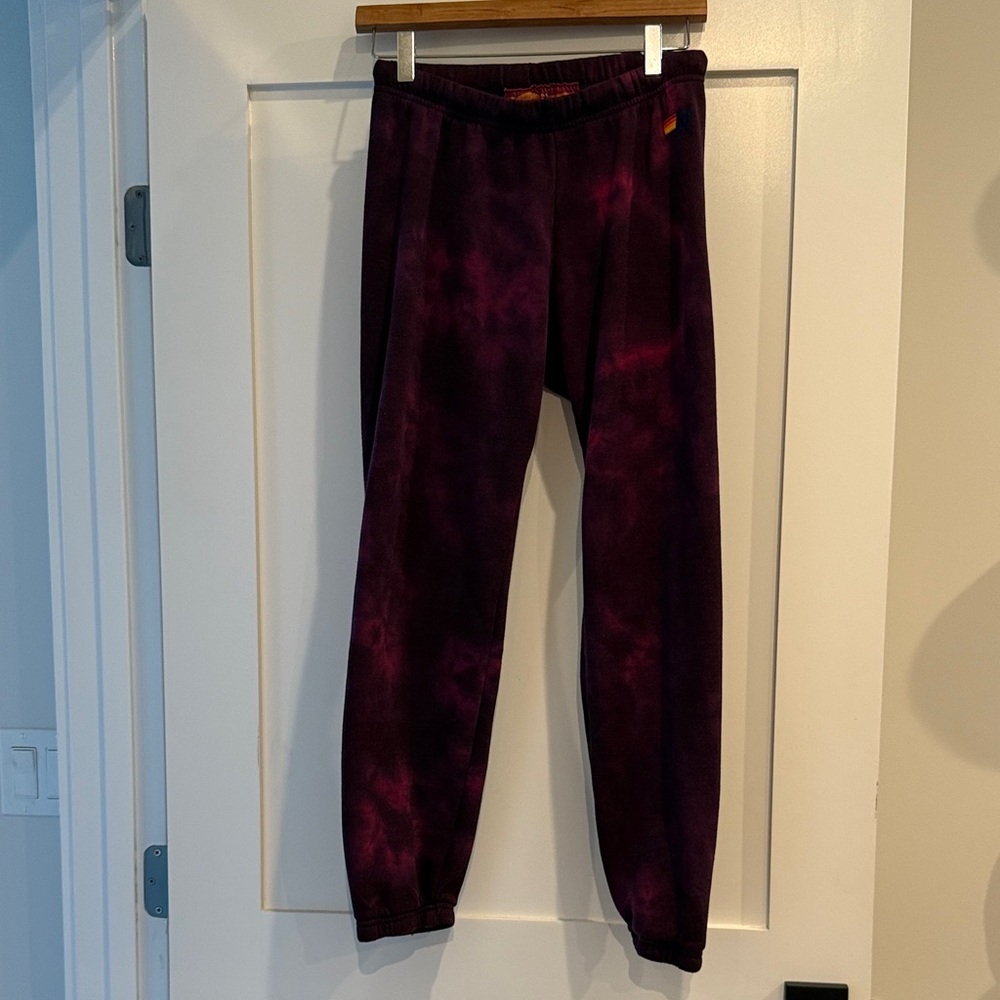 Aviator Nation Women’s S sweatpants Tie-Dye